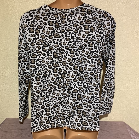 a.n.a Top Blouse Tee Animal Print NWT XXL - Picture 9 of 14